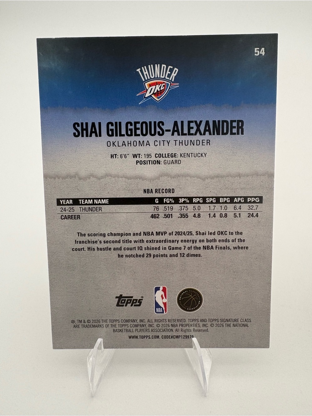 Shai Gilgeous-Alexander Thunder 5-Card Lot 🔥Bomb Squad/Prizm/Revolution/Topps🔥 - Picture 11 of 11